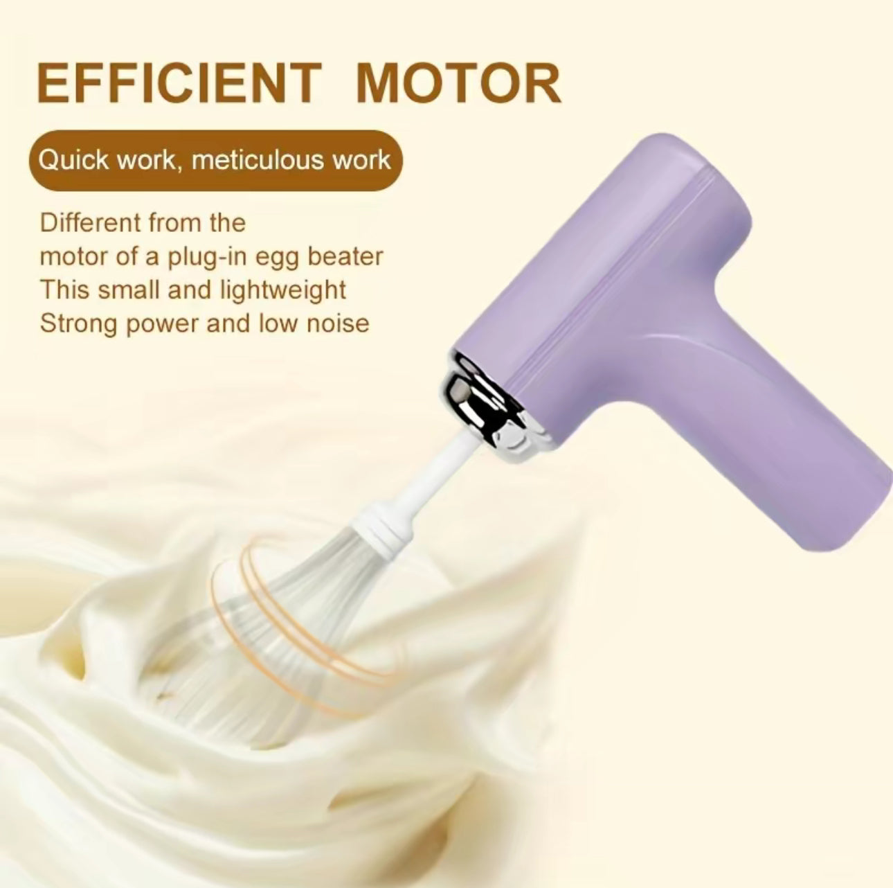 WhipCharge Hand Mixer