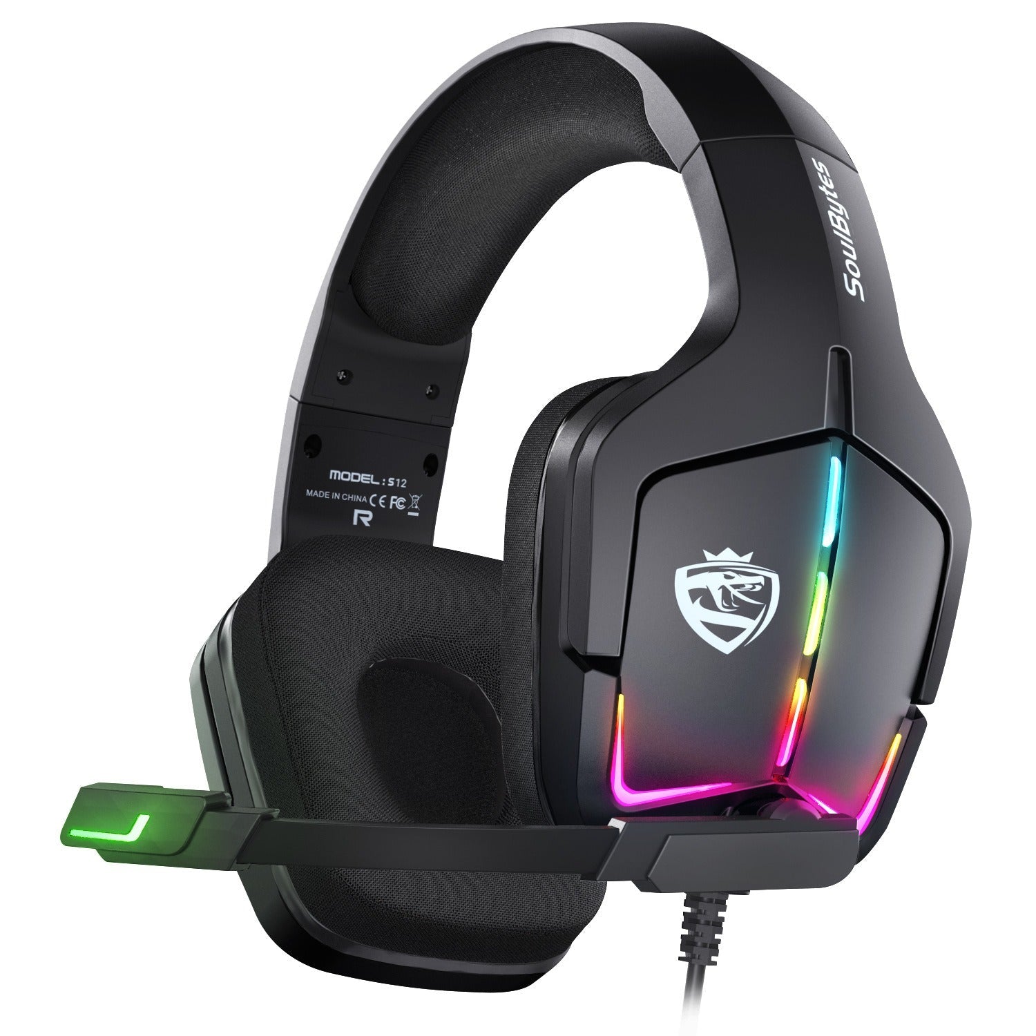 S12 Wired RGB Gaming Headset