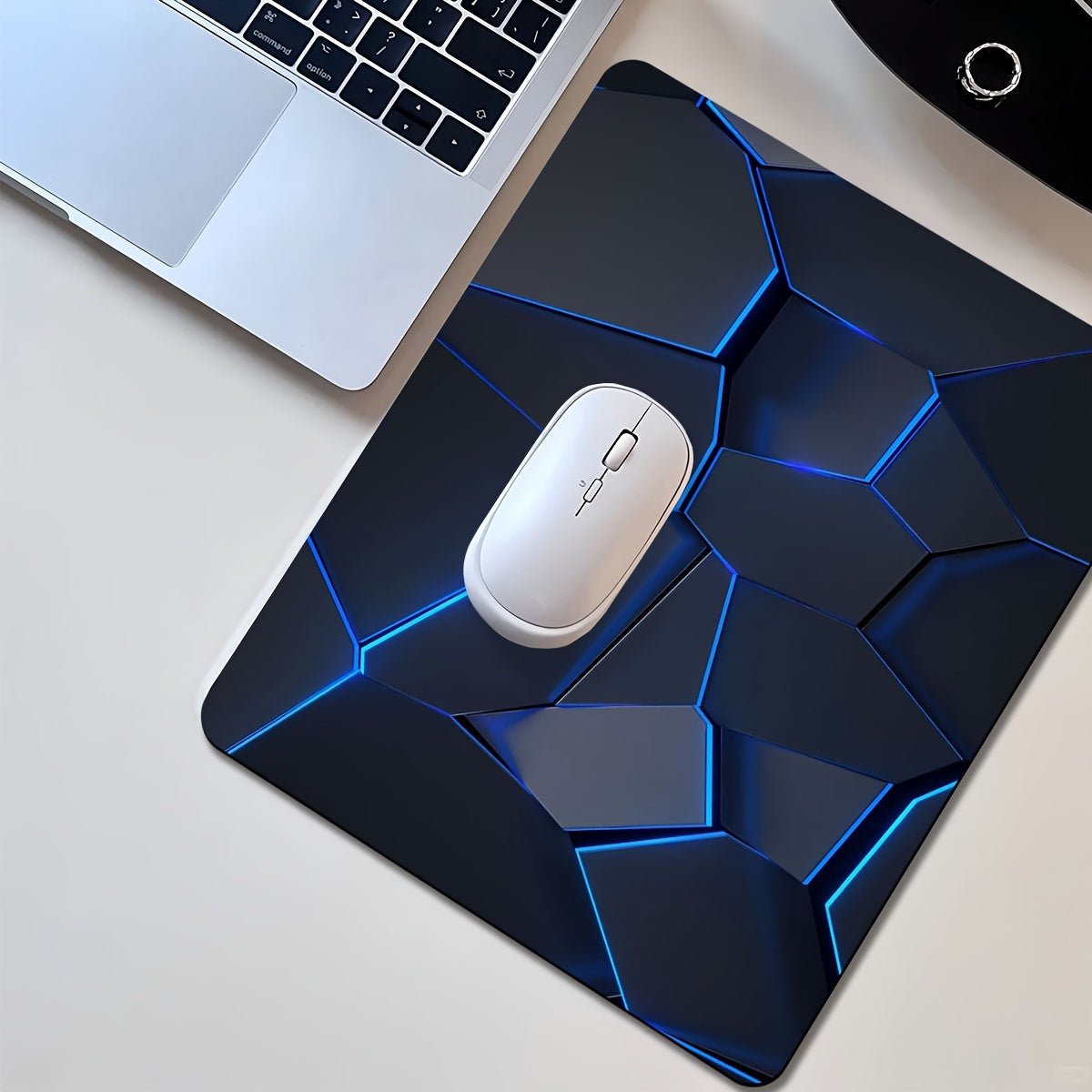 Durable Geometric Gaming Mouse Pad
