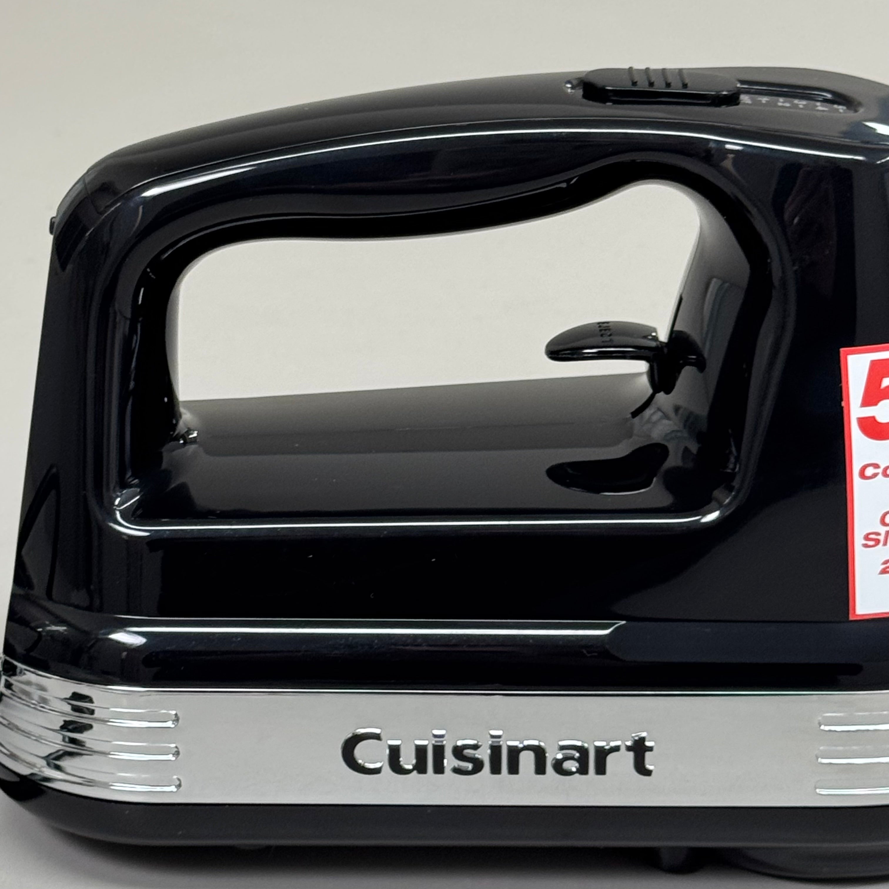 CUISINART Power Advantage 5-Speed Hand Mixer 220 Watt Black HM-50BK