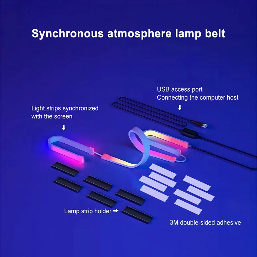 Smart RGB LED Strip Lights for Gaming