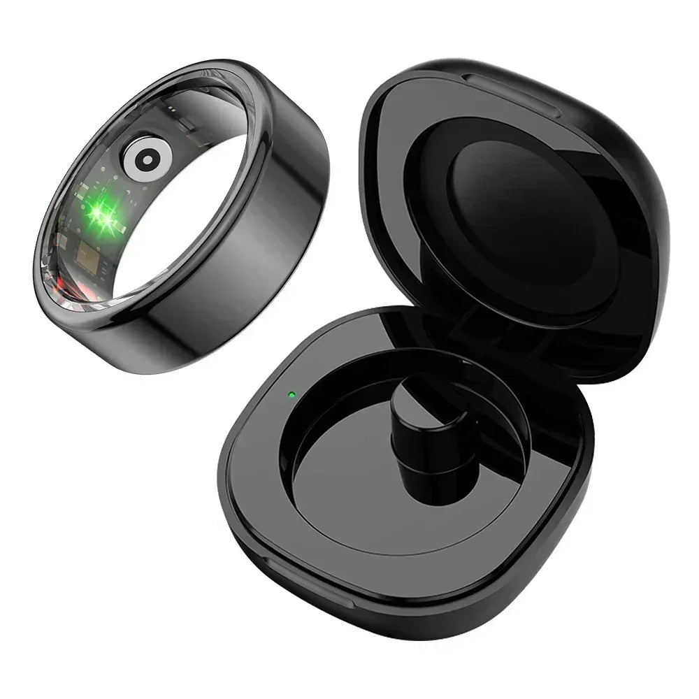 R02 Smart Ring with Charging Case