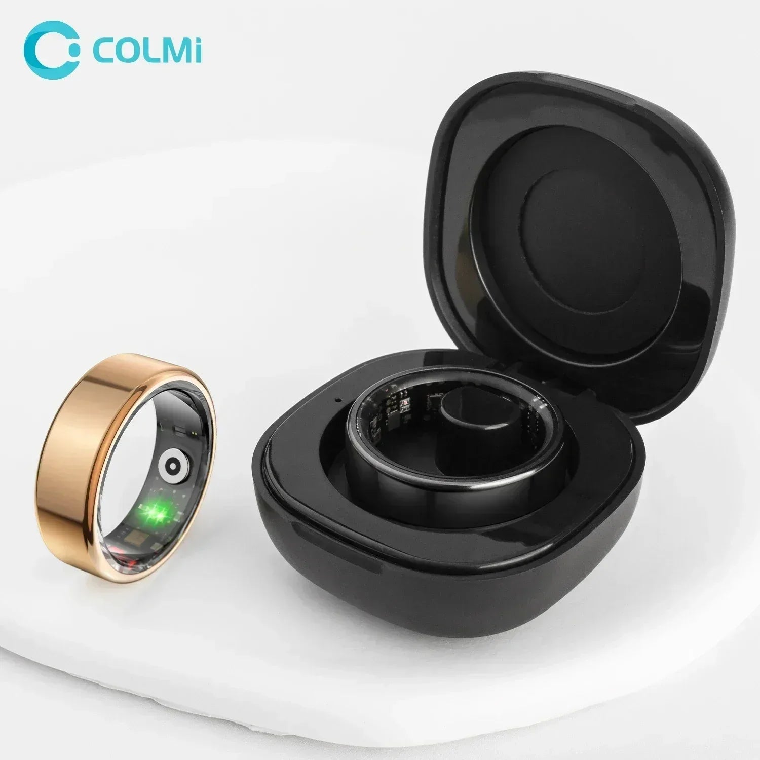 R02 Smart Ring with Charging Case