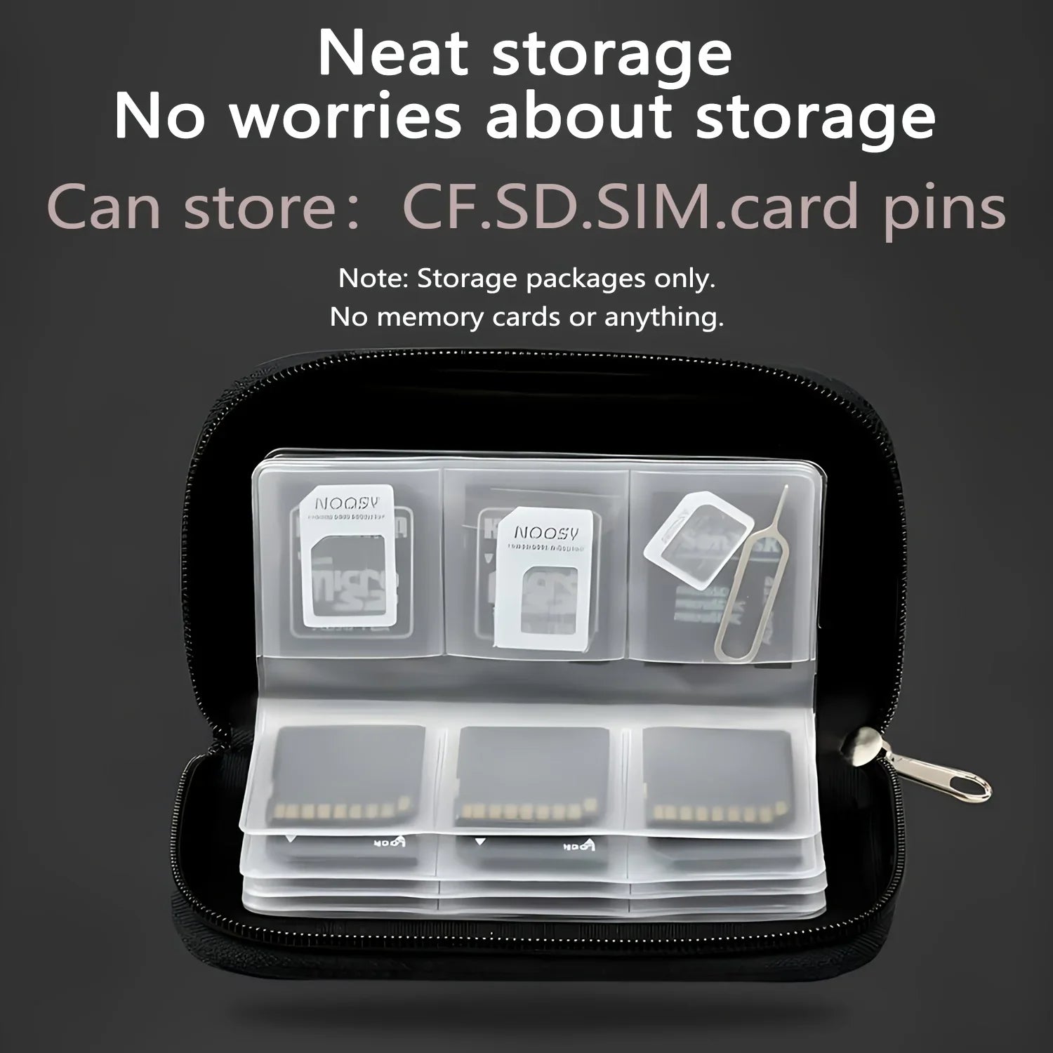 Memory Card Storage Case 22 Slots Holder