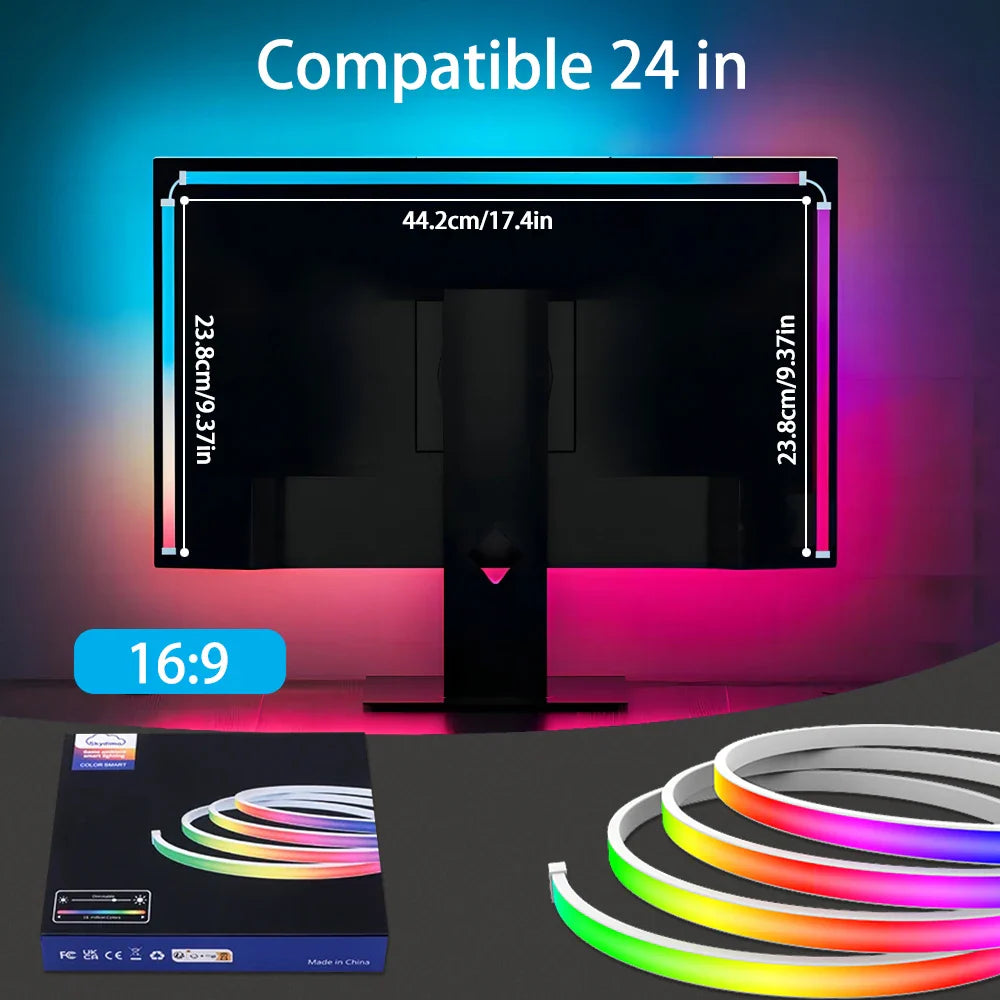 Smart RGB LED Strip Lights for Gaming