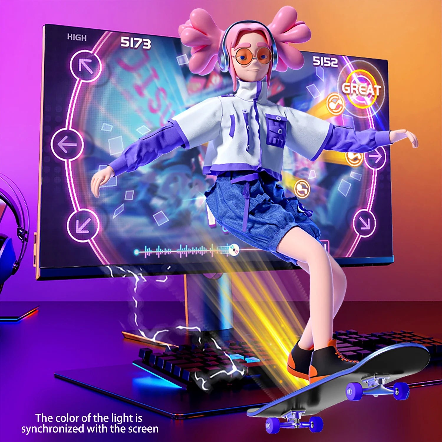 Smart RGB LED Strip Lights for Gaming