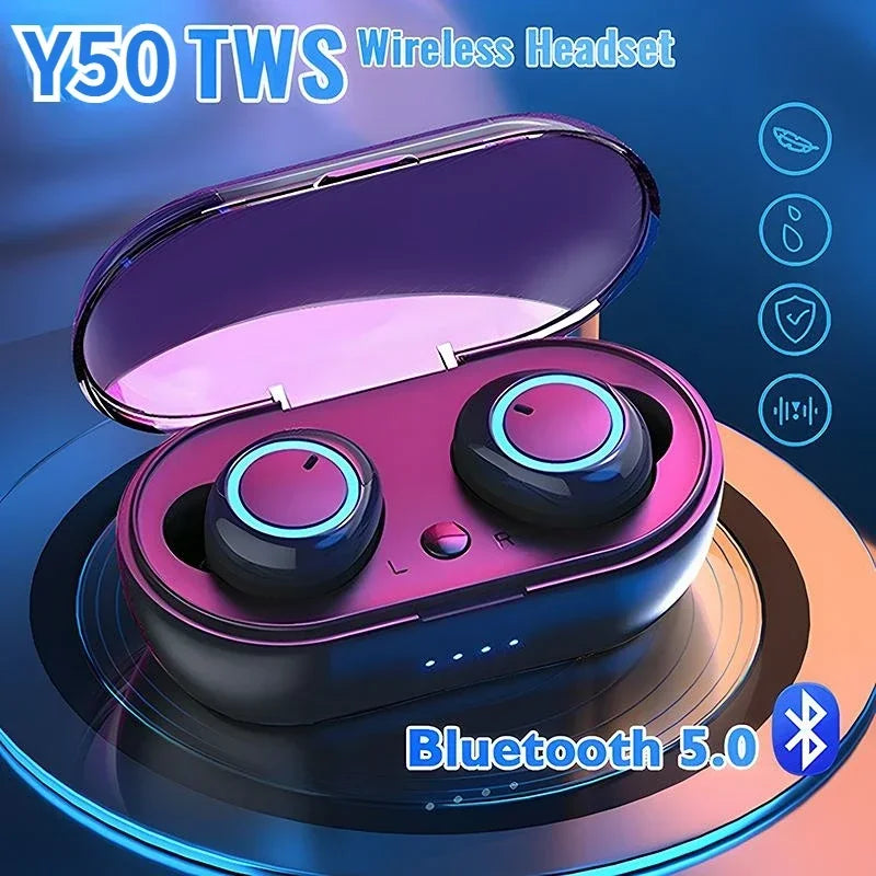 Y50 TWS Bluetooth Wireless Earbuds