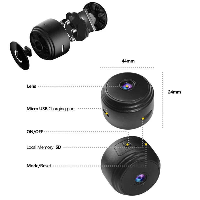 A9 WiFi Mini Smart Security Camera