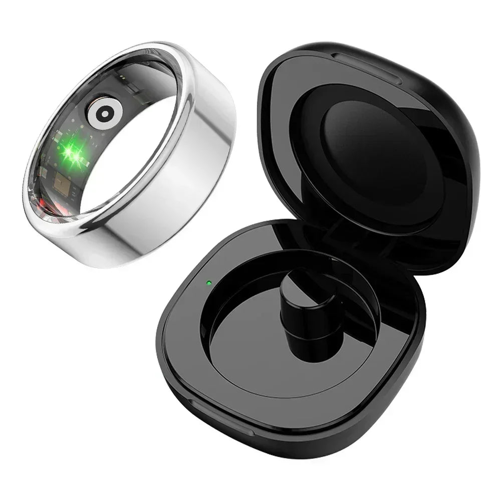 R02 Smart Ring with Charging Case