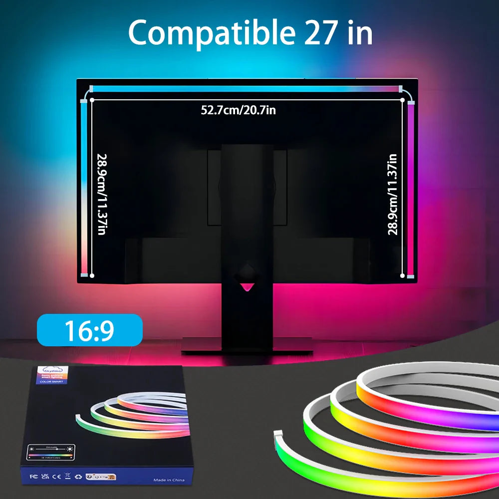 Smart RGB LED Strip Lights for Gaming