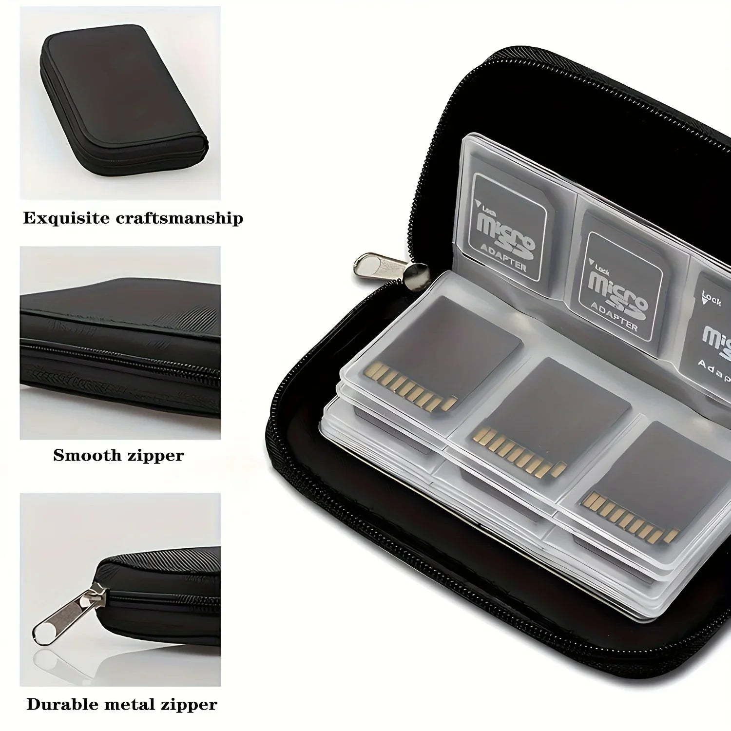 Memory Card Storage Case 22 Slots Holder