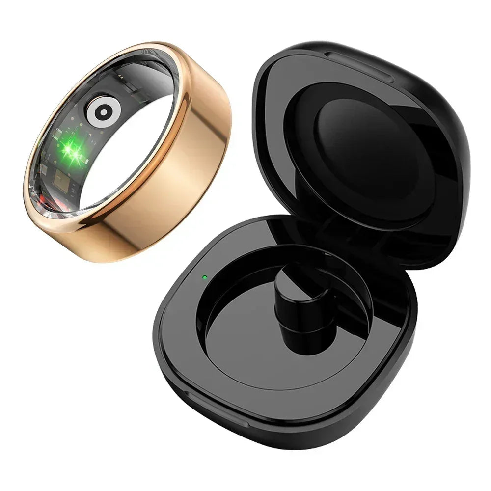 R02 Smart Ring with Charging Case
