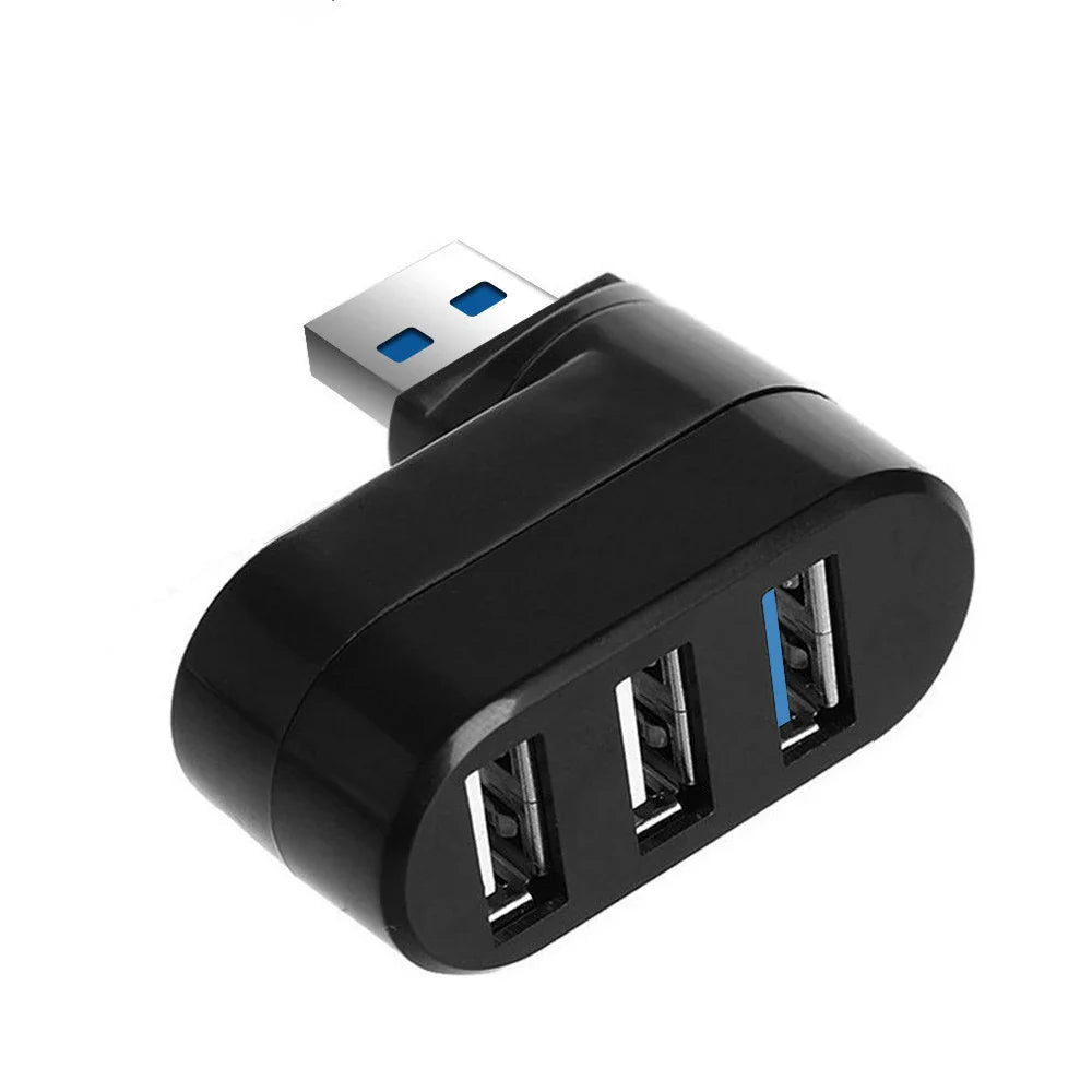 3-Port USB 2.0 Hub Adapter