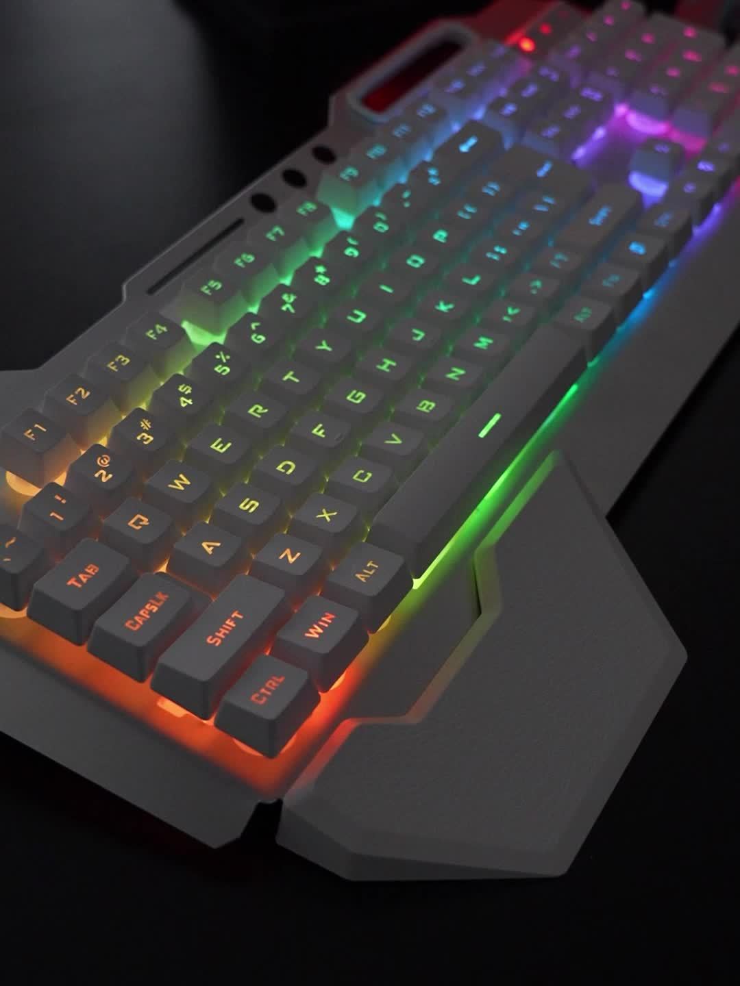 Wireless Gaming Keyboard and Mouse Set