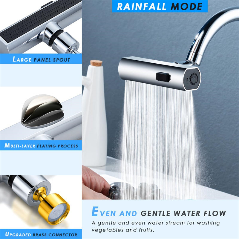 Universal Rotating Kitchen Faucet Water Nozzle