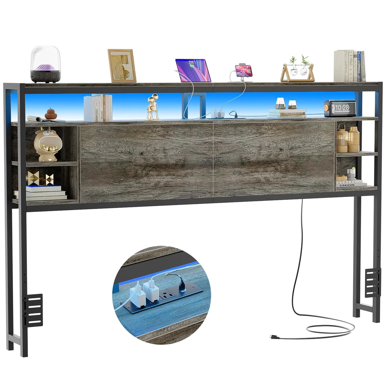 Unikito King Size Headboard with Storage