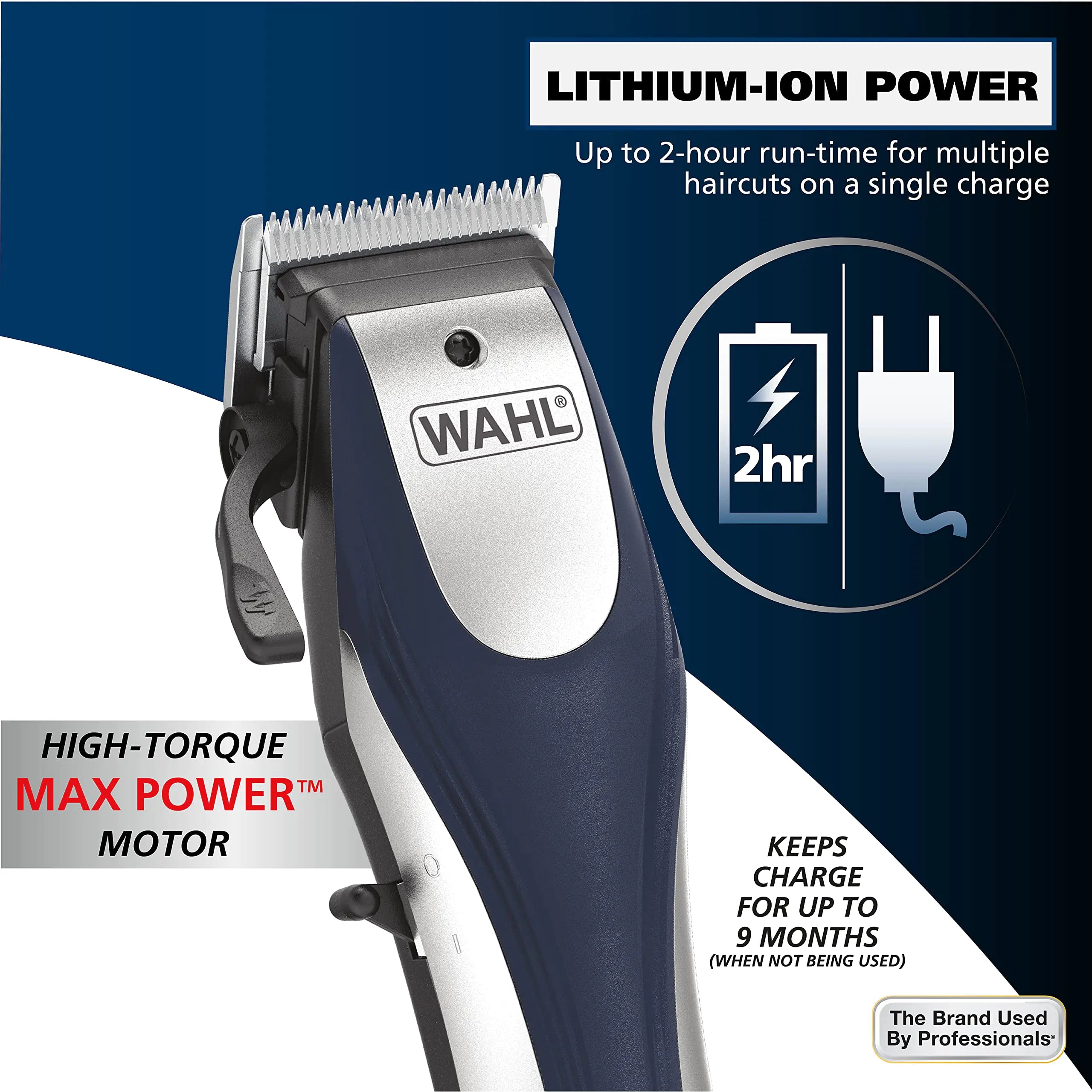 Wahl Lithium Ion Cordless Hair Clippers Set